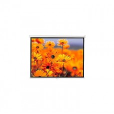 VERTEX 100吋 手動壁掛式布幕(蓆白) ( VAF-100BW )