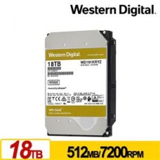 威騰 WD 金標 18TB 企業級 3.5吋 SATA硬碟