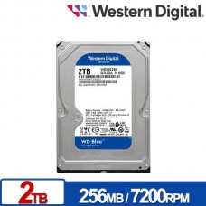 WD [藍標] 2TB 3.5吋 SATA 硬碟(WD20EZBX)