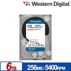 WD [藍標] 6TB 3.5吋 SATA硬碟(WD60EZAZ)