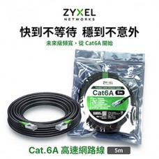  ZyXEL Cat.6A 網路線(5m) ZZ0112F