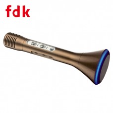 【FDK】無線 藍芽 掌上 KTV 行動喇叭 麥克風 支援TF卡 KO-02