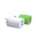 【MELON】摺疊收納 USB 充電器 轉接頭 雙孔USB插槽 CH040 (30入)